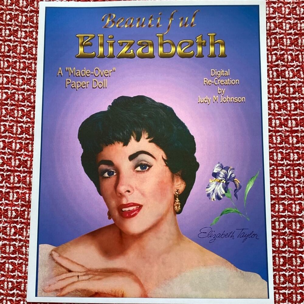 Vintage Beautiful Elizabeth uncut and cut paper doll collection